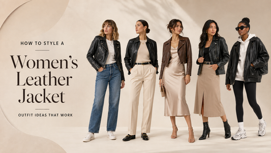 How to Style a Women’s Leather Jacket: Outfit Ideas That Work
