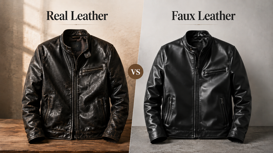 Real Leather vs Faux Leather: Which Jacket Is Better? - Trendy Jacket