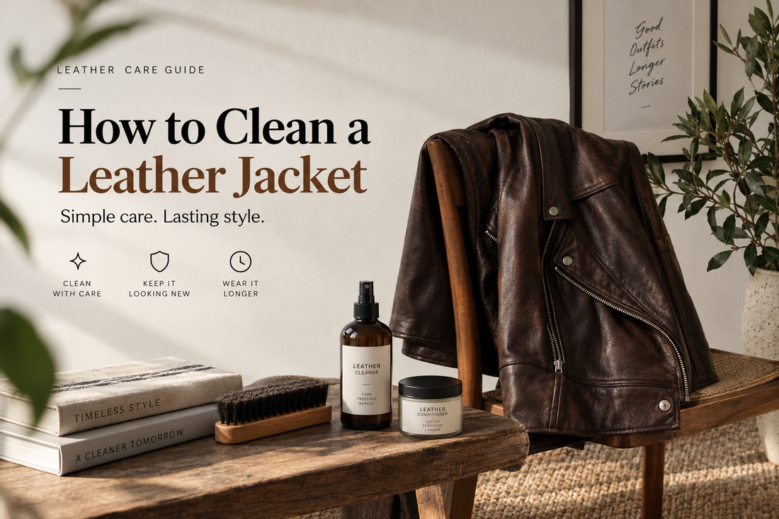 How to Clean a Leather Jacket: