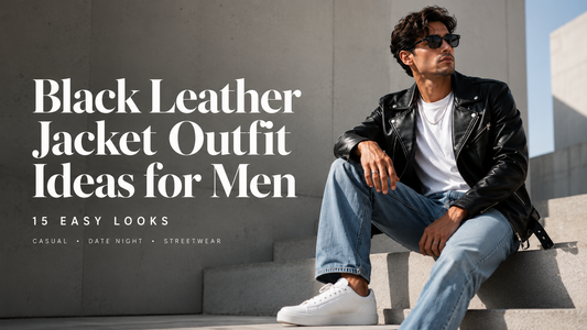black leather jacket outfits