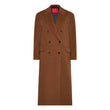 10th Doctor Double Breasted Brown Wool Trench Coat