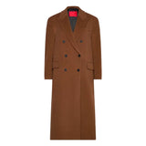 10th Doctor Double Breasted Brown Wool Trench Coat