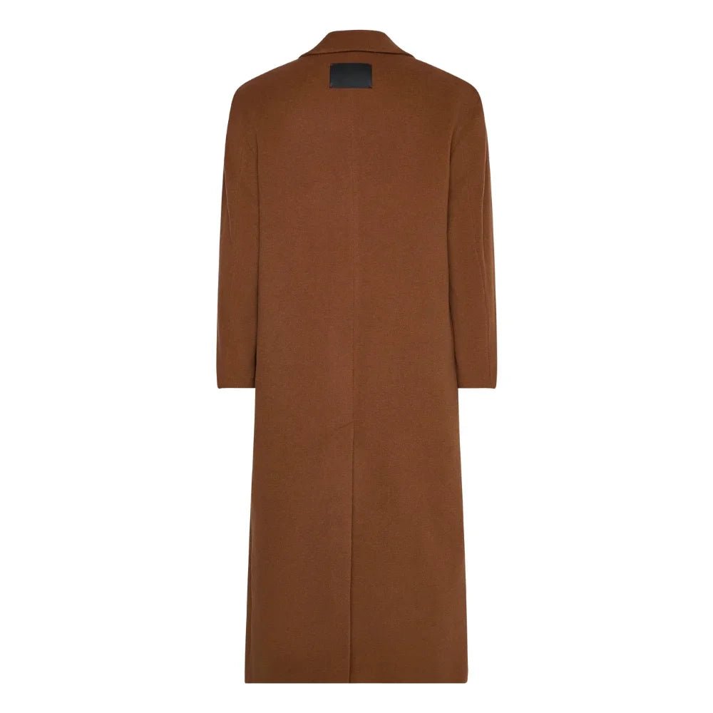 10th Doctor Double Breasted Brown Wool Trench Coat