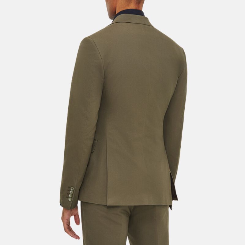 3 Piece Olive Green Mens Suit Trendy Jacket 3 Piece Olive Green Mens Suit Trendy Jacket