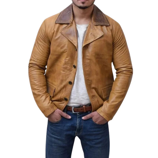 Arthur-RDR-Men's-Tan-Distressed-Leather-Coat