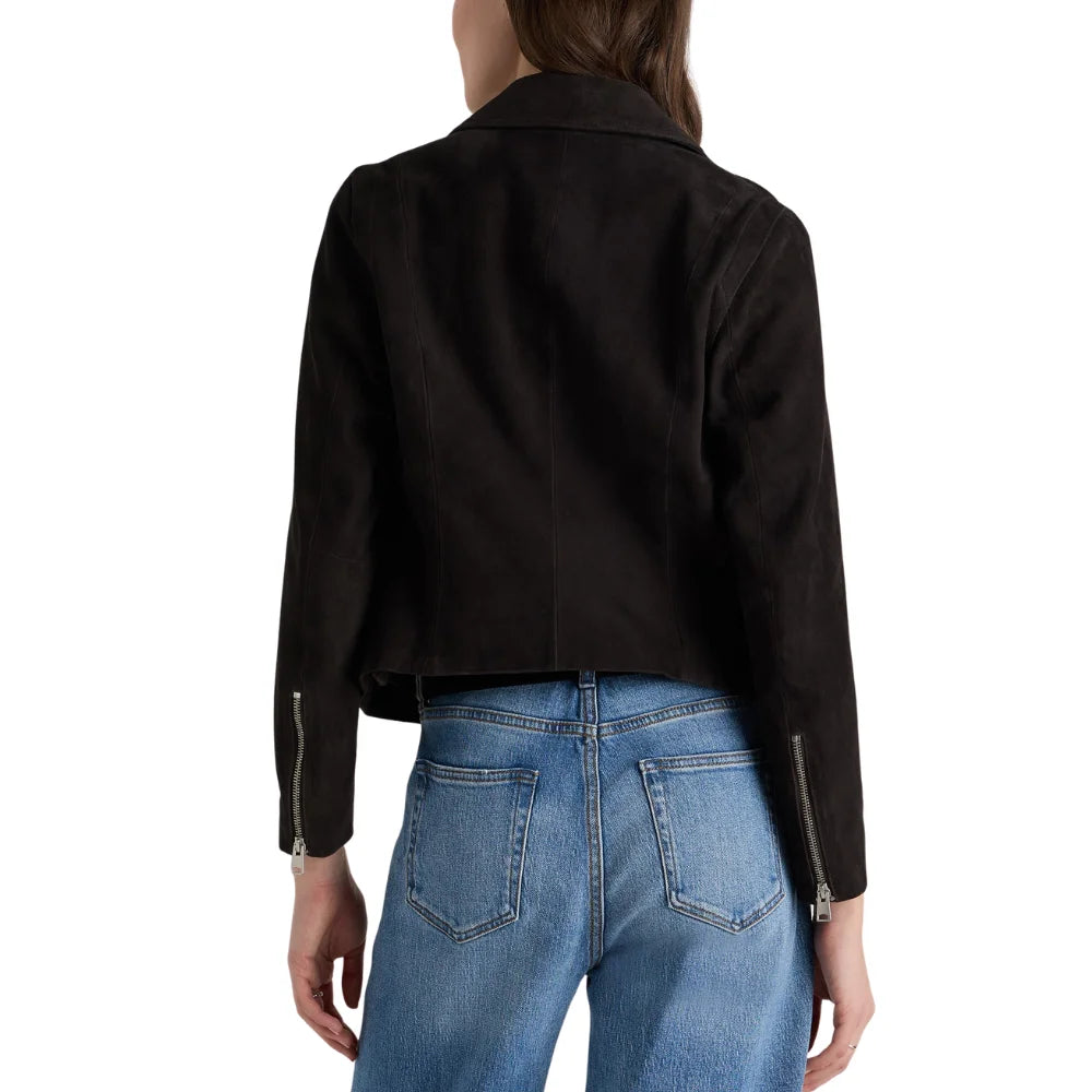 Biker-Black-Suede-Jacket-Women's