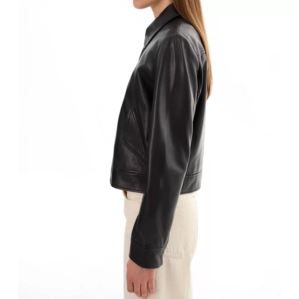 Black_Shirt_Collar_Genuine_Leather_Jacket_Women_s