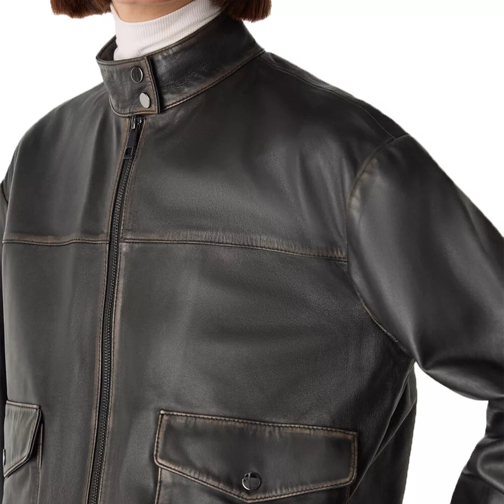 Black_Stand_CollarLeather_Bomber_Jacket_Women_s