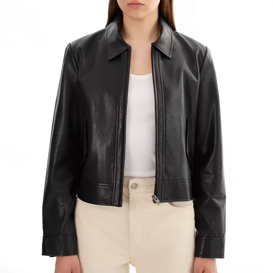 Black_Women_s_Genuine_Leather_Shirt_Collar_Jacket