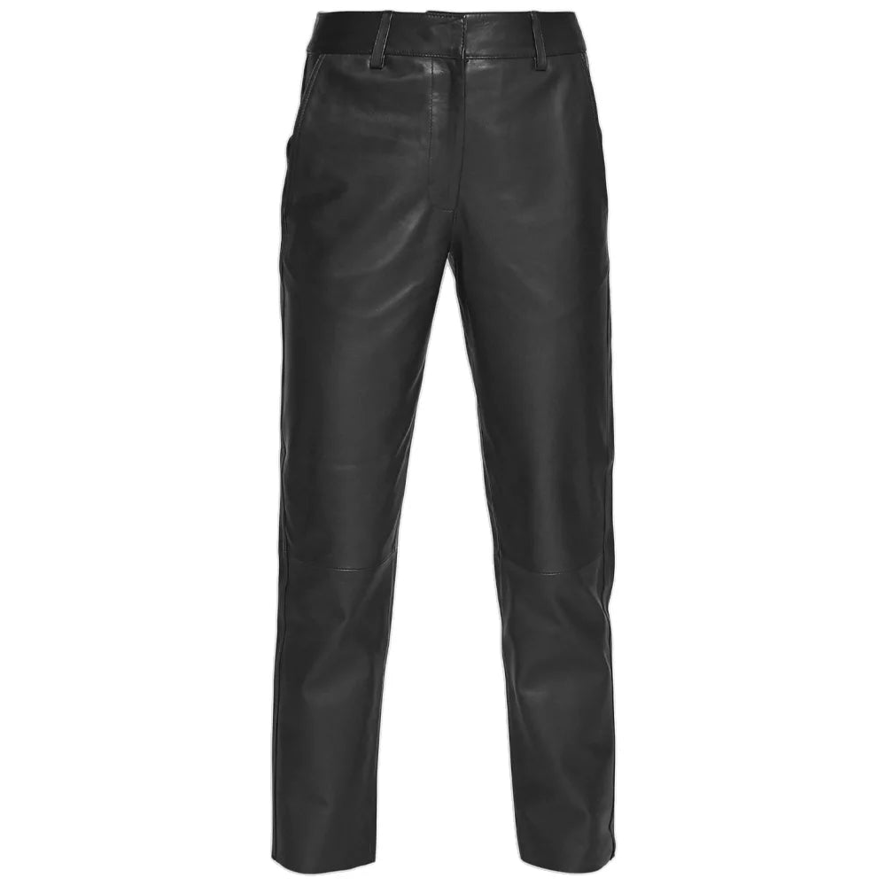 Black_Women_s_Tapered_Leather_Pants