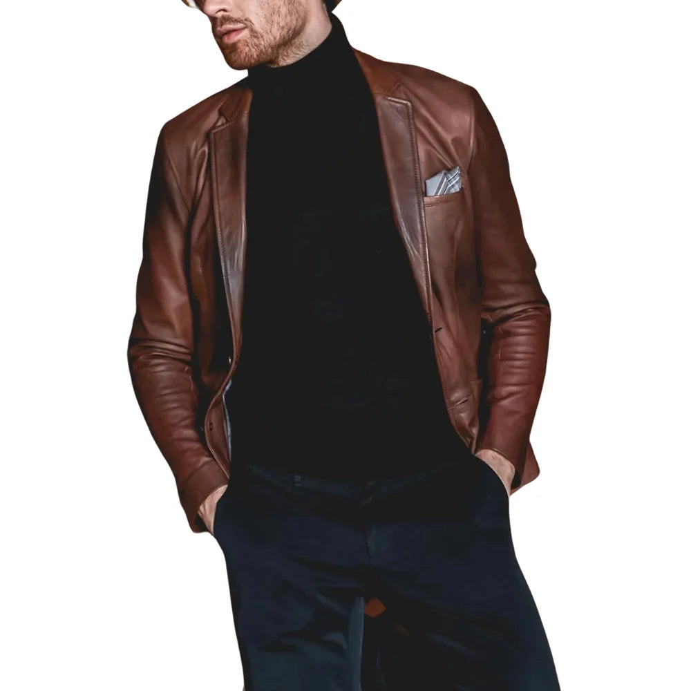 Brown-Blazer-Men's-Leather