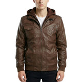 Brown-Hooded-Leather-Bomber-Jacket-Men's