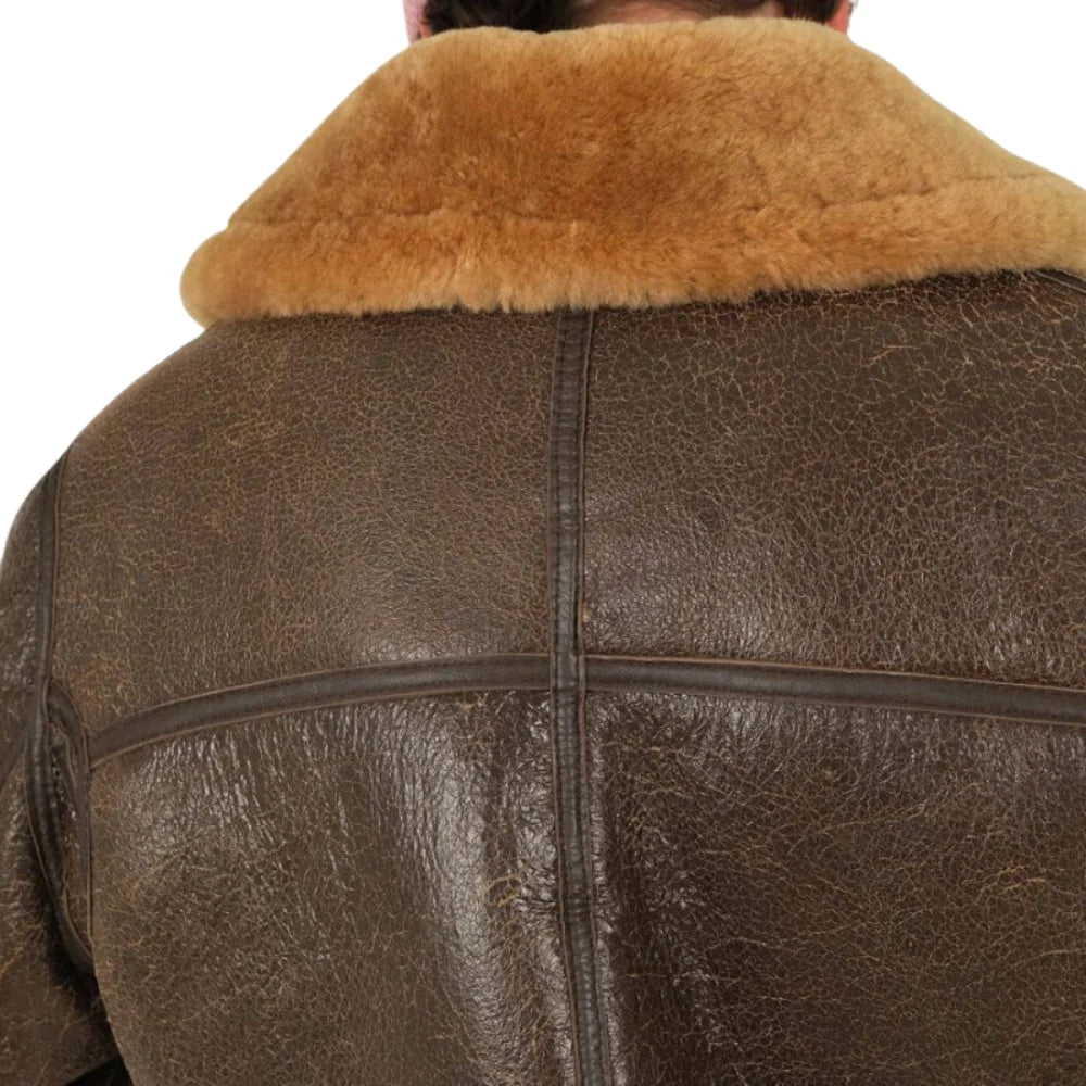 Brown-Men's-Shearling-Aviator-Jacket