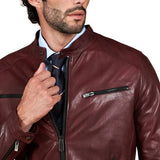 Burgundy-Leather-Jacket-Men’s