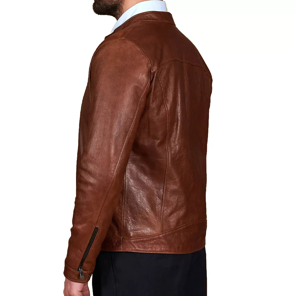 Cafe-Racer-Cognac-Leather-Jacket
