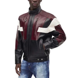 Cafe-Racer-Leather-Maroon-Black-Jacket-Men's