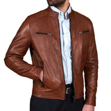 Cognac-Leather-Jacket-Men's