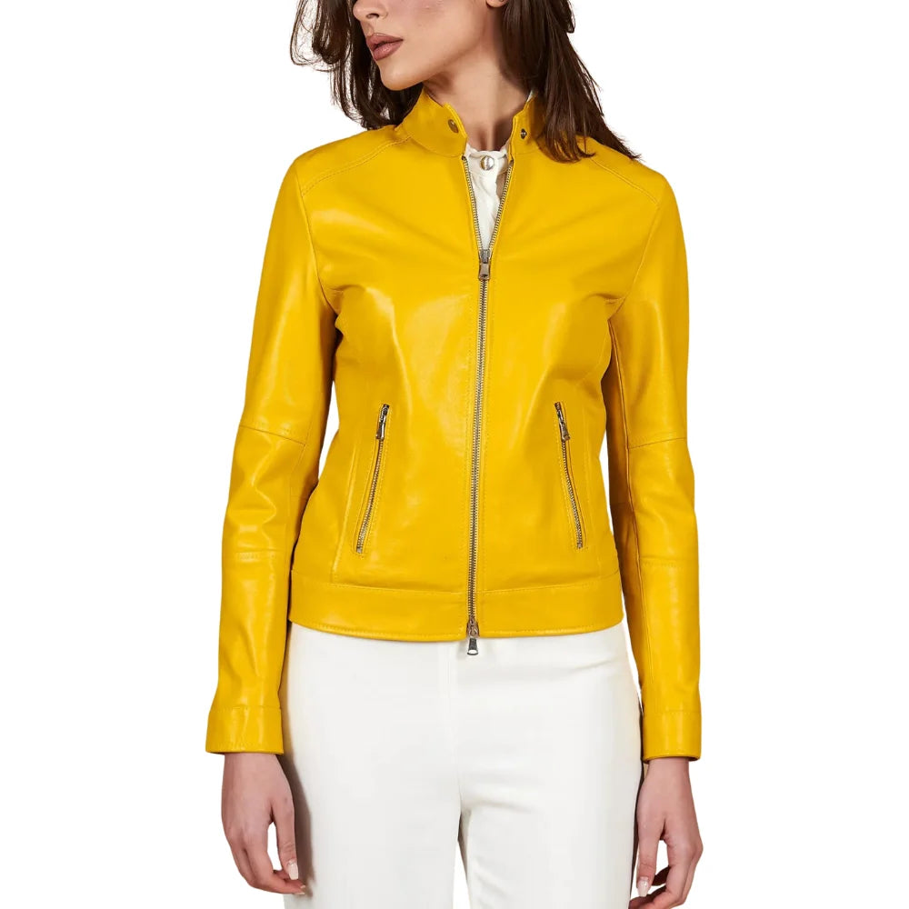 Leather-Cafe-Racer-Yellow-Jacket-Women_s