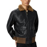 Men's-Black-Leather-G-1-Flight-Jacket