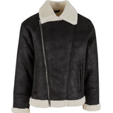 Men's-Black-Shearling-Aviator-Jacket