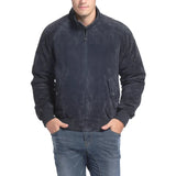 Prussian-Blue-Bomber-Suede-Jacket-Men's