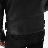 Shearling-Collar-Leather-Black-Men's-Biker-Jacket