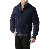 Stand-Collar-Prussian-Blue-suede-Jacket-Men's