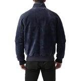 Stand-Collar-suede-Bomber-Jacket-Men's