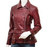 Women-Distressed-Biker-Burgundy-Leather-Jacket