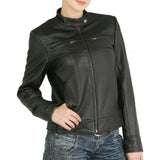 Women's-Black-Leather-Jacket-Front-Zipper