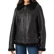 Women's-Black-Shearling-Aviator-Jacket