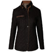 Women's-Brown-Quilted-Leather-Stand-Collar-Jacket