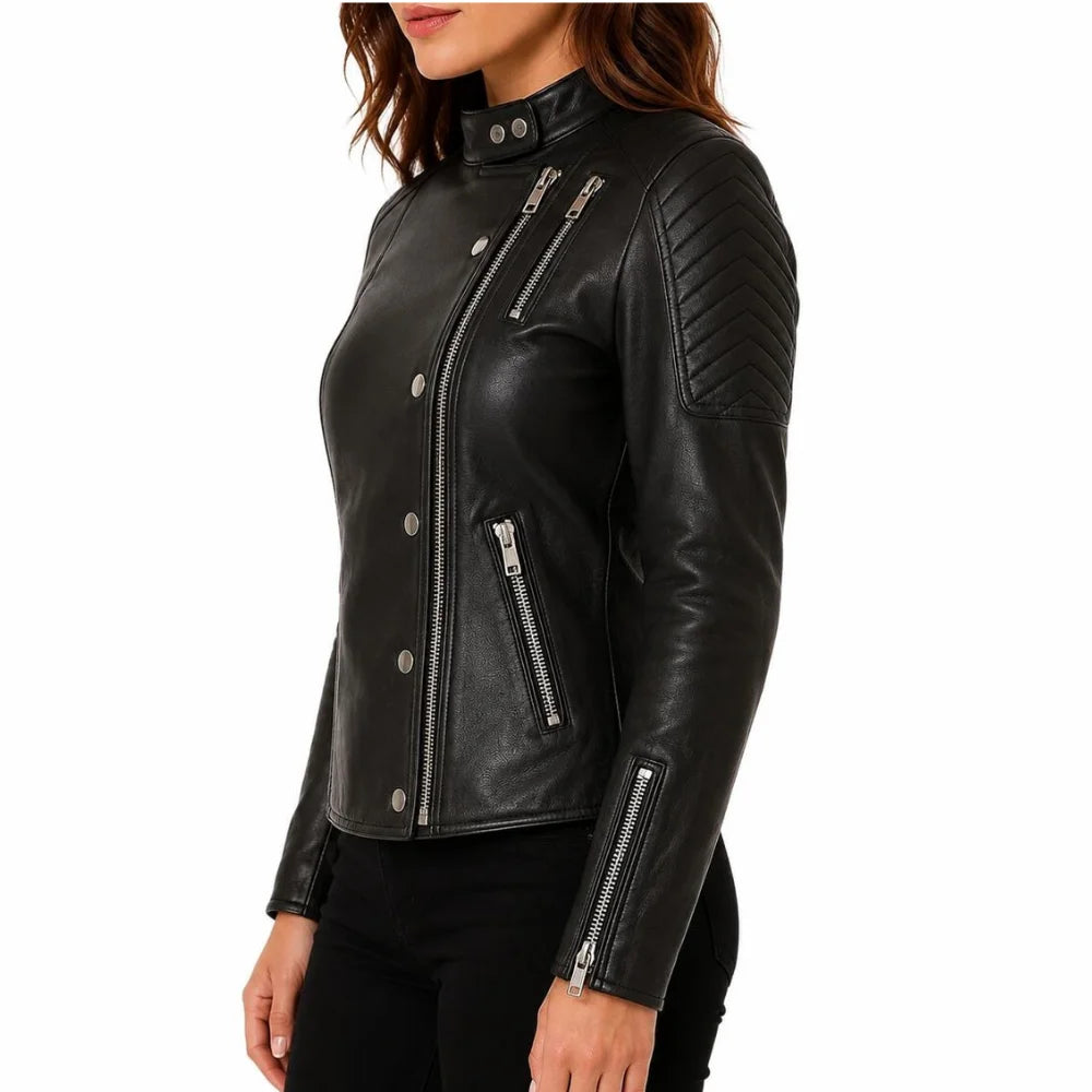 Women_s-Quilted-Sleeves-Black-Asymmetrical-Moto-Leather-Jacket