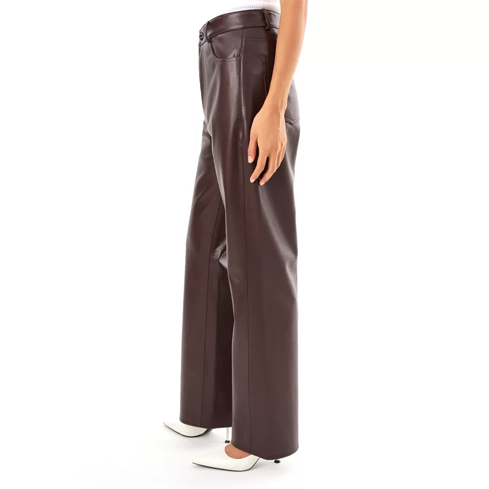 Women_s_Modern_Fit_Brown_Leather_Pants
