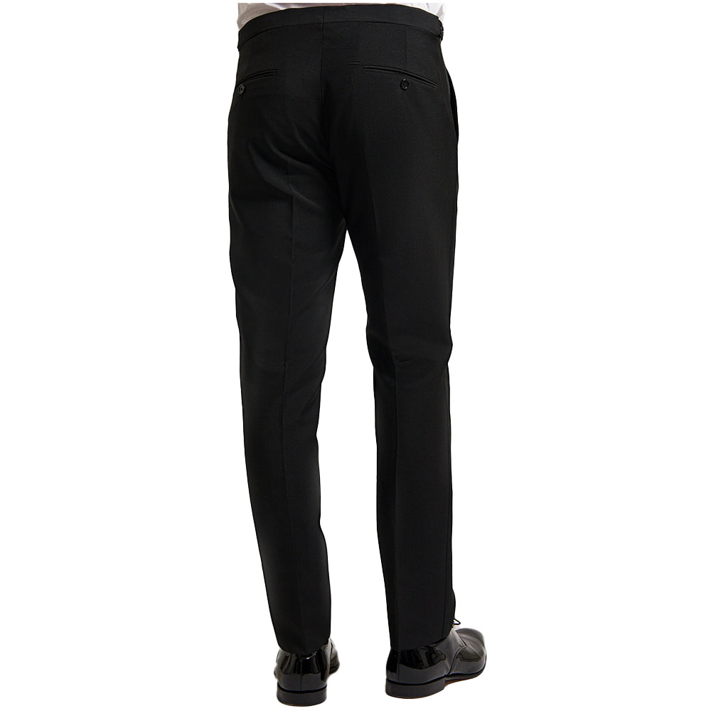 Black 2 Piece Dinner Suit with Shawl Collar
