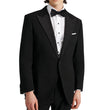 Black tuxedo suit for men front view