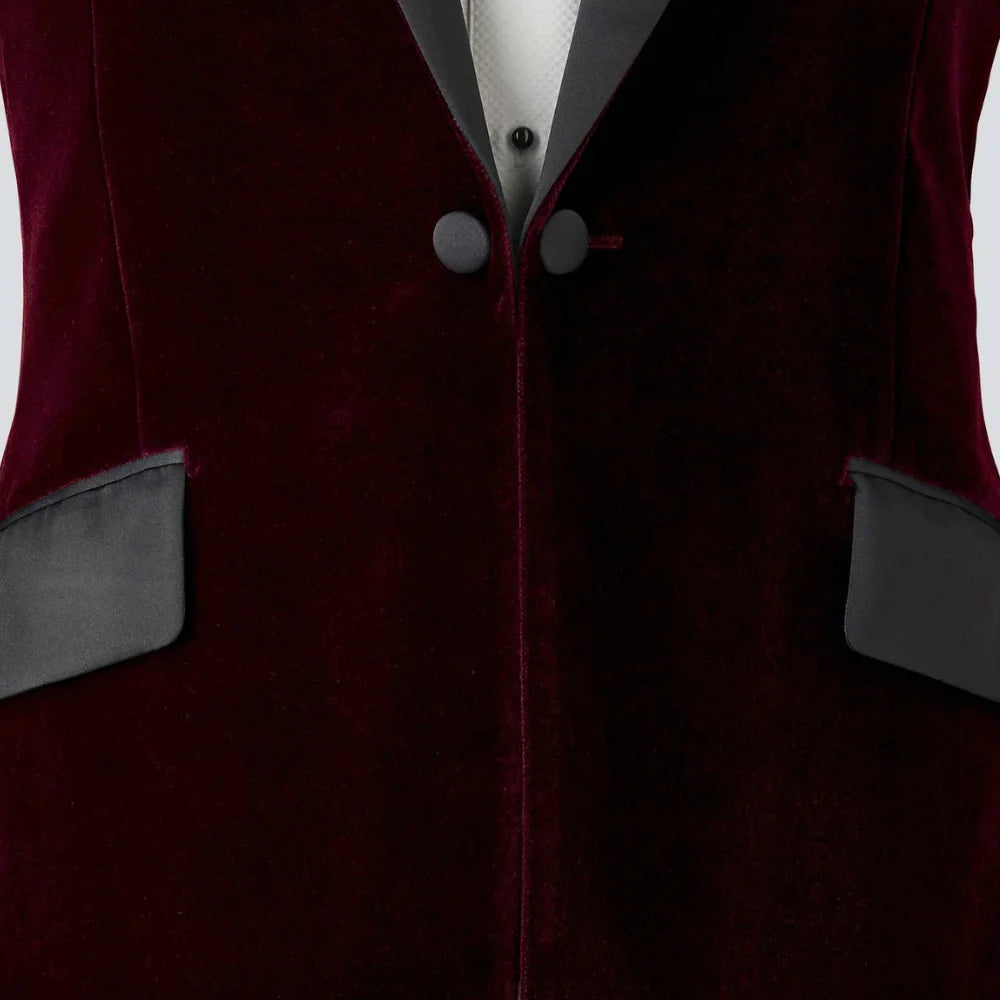 burgundy-velvet-tuxedo-jacket-peak-lapel
