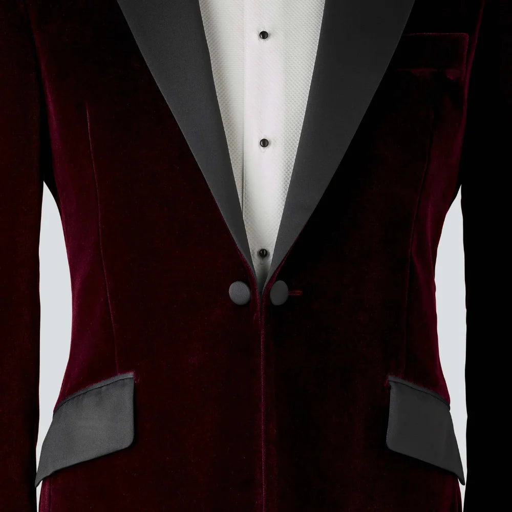 marron-velvet-tuxedo-jacket-peak-lapel