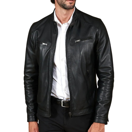 mens-black-cafe-racer-leather-lambskin-jacket