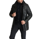 mens-black-leather-trench-coat
