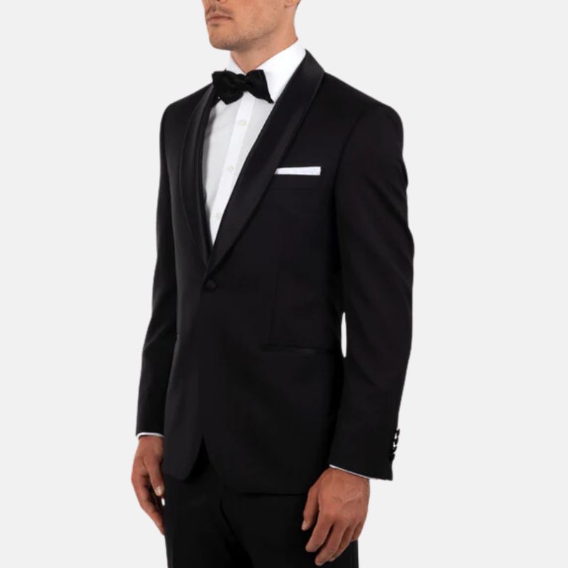 mens-black-two-piece-peak-lapel-tuxedo-men