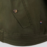 Men's Cyprus Green Lightweight Zip Up Casual Jacket