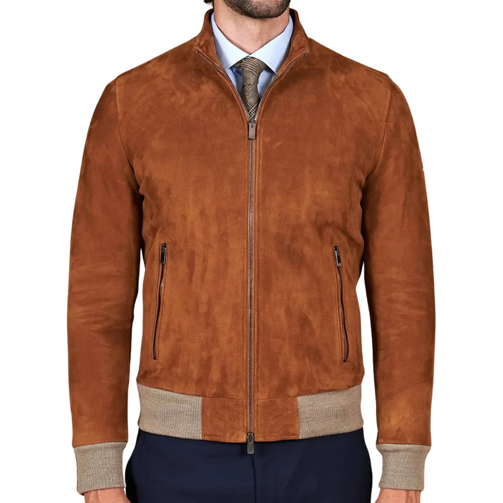 mens-suede-tan-brown-leather-jacket