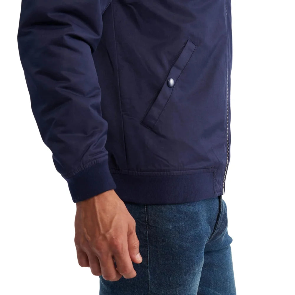 Lightweight Blue Bomber Jacket Mens