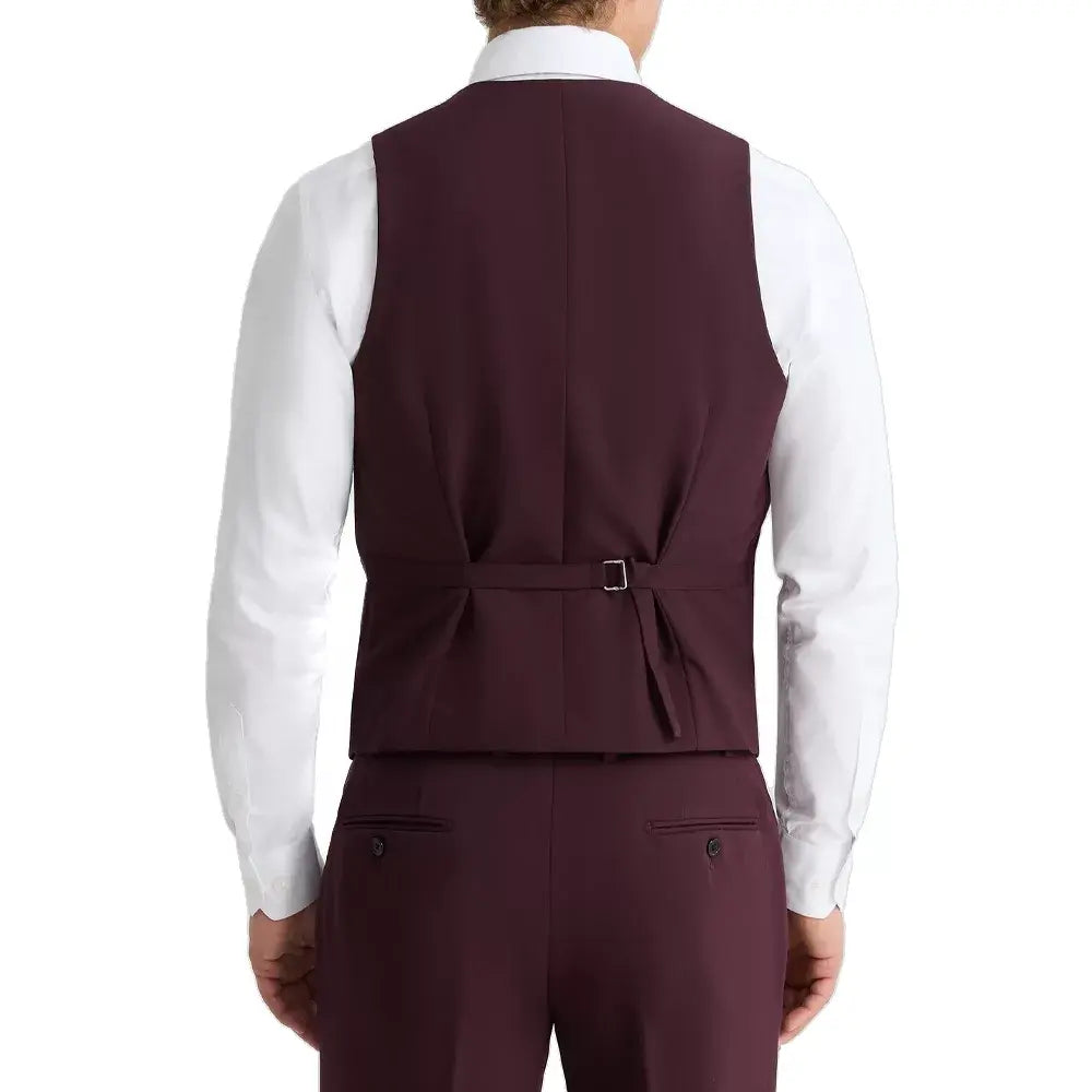 Premium slim fit maroon peak lapel suit for men designed for weddings, receptions, parties, and formal wear.