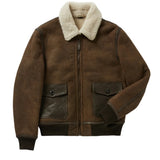 B3 RAF Aviator Flying Pilot Men’s Brown Jacket