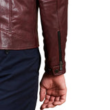 snap-tab-Leather-Burgundy-Jacket