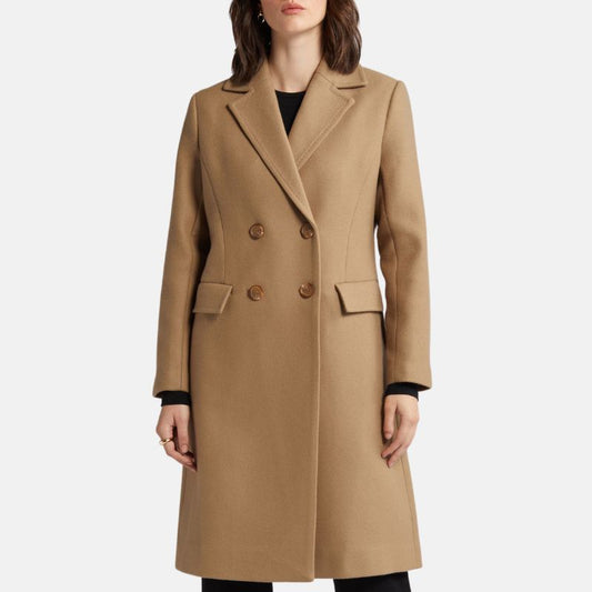 womens-double-breasted-brown-trench-coat-wool