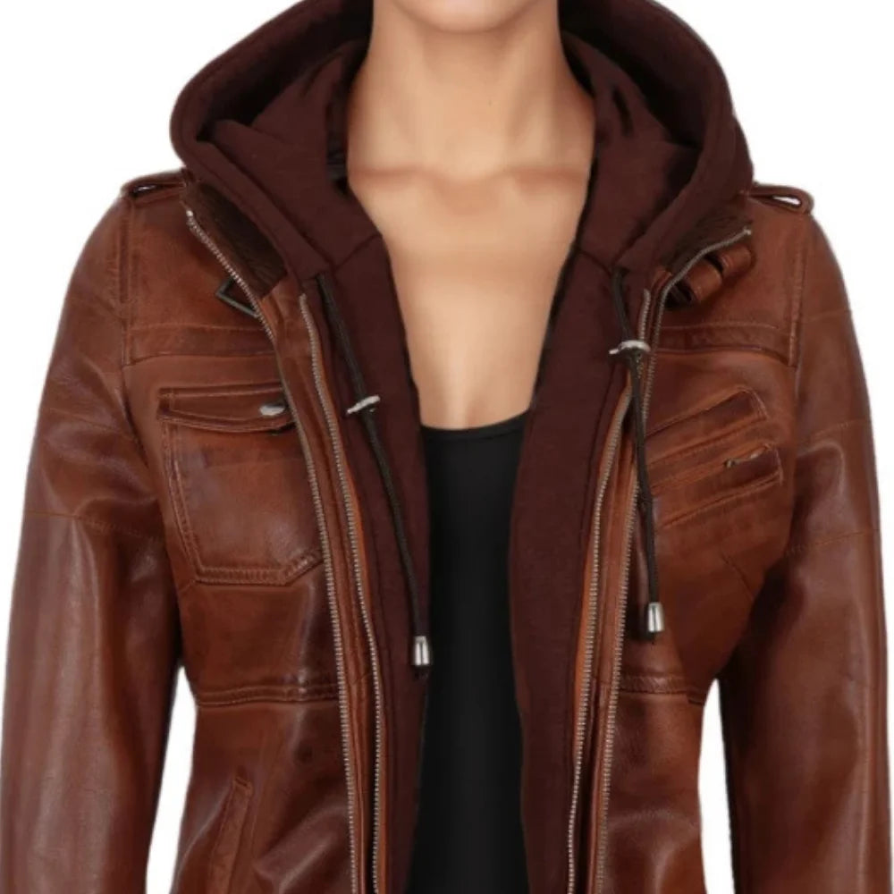 womens-hooded-leahter-jacket