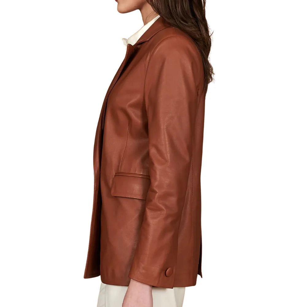 womens-leather-blazer